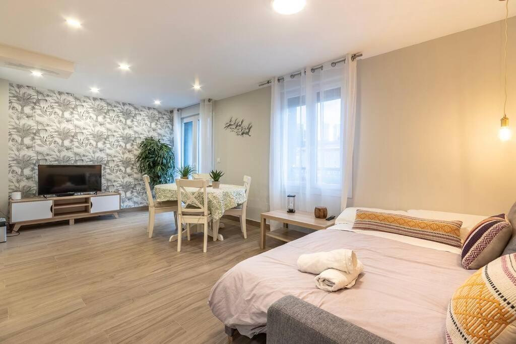 Apartmán El Toison 12 Parking Gratis-6 Pax Centro Historico Bilbao Exteriér fotografie